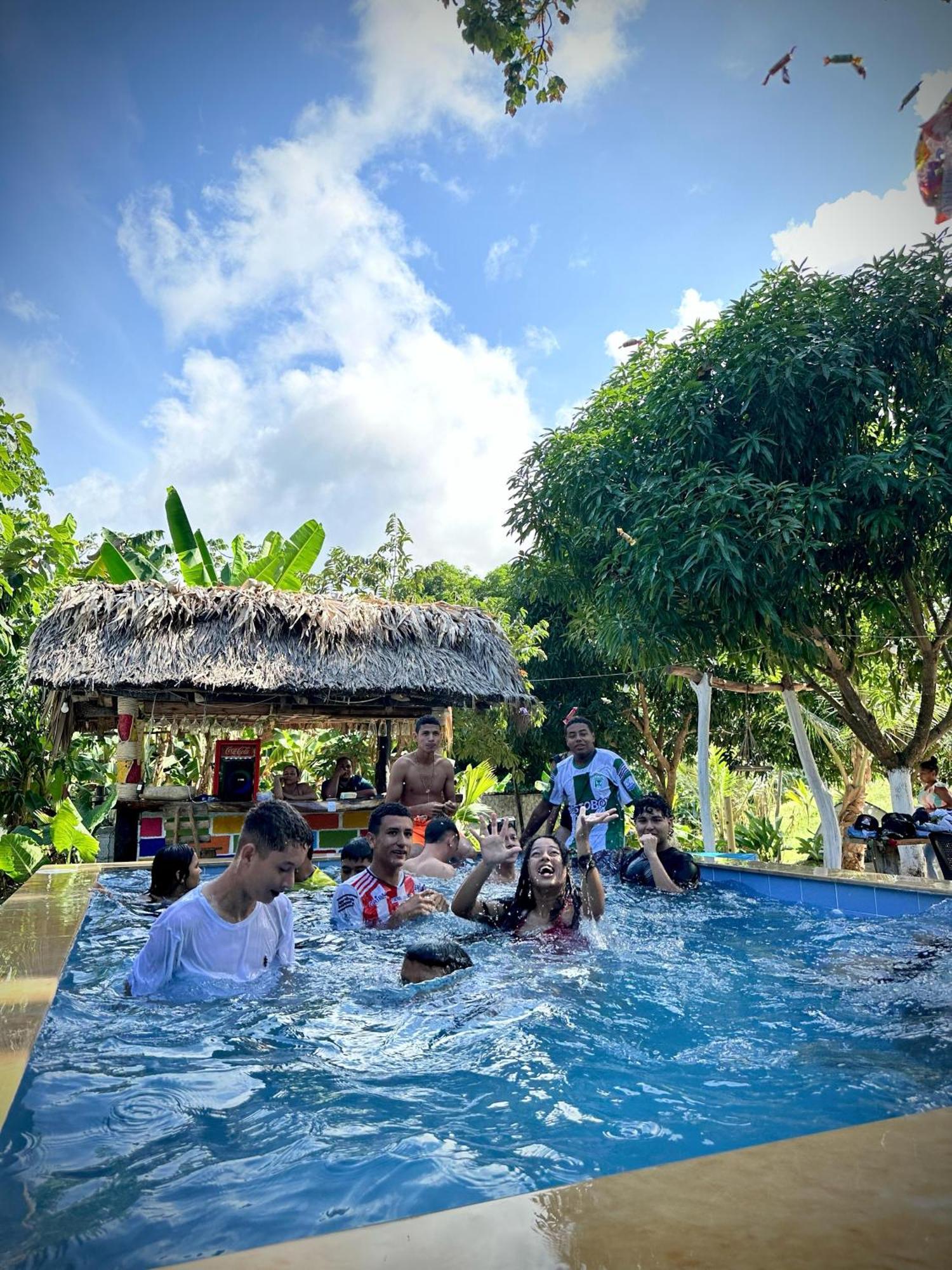Eco Hotel Amanecer Tayrona El Zaino Exterior foto